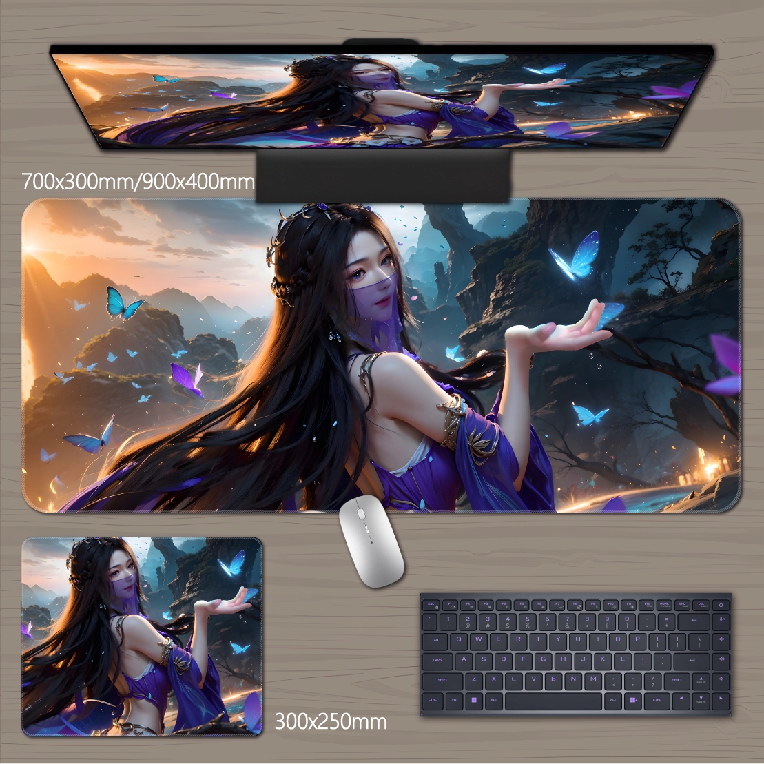 Gamelife  Mortal Cultivator Anime Mouse Pad-Contains 15 items