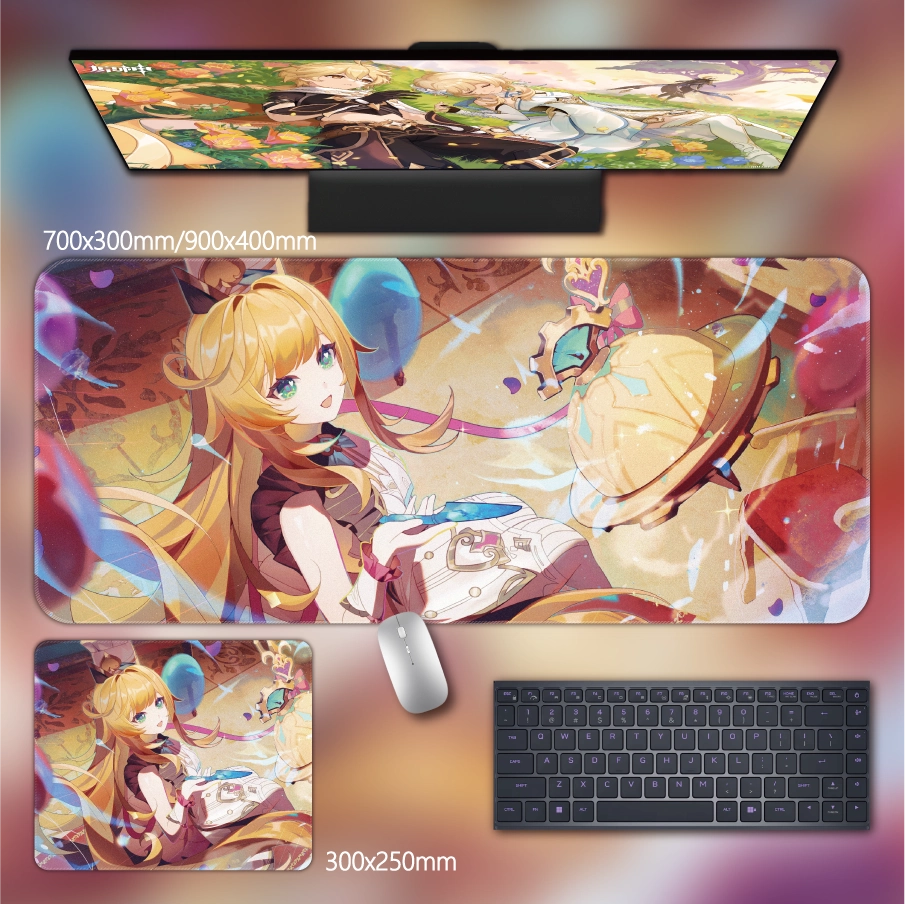 Gamelife  Genshin Impact beauties Anime Mouse Pad-Contains 15 items