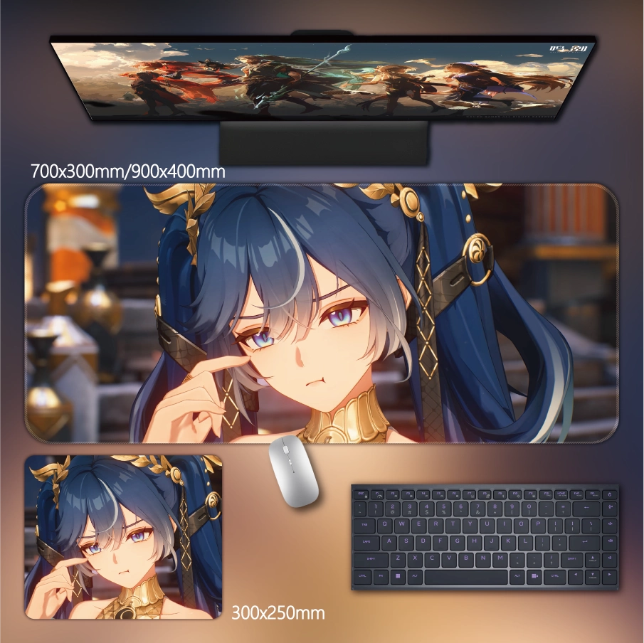 Gamelife  Genshin Girl Anime Mouse Pad-Contains 15 items