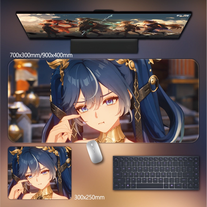 Gamelife  Genshin Girl Anime Mouse Pad-Contains 15 items