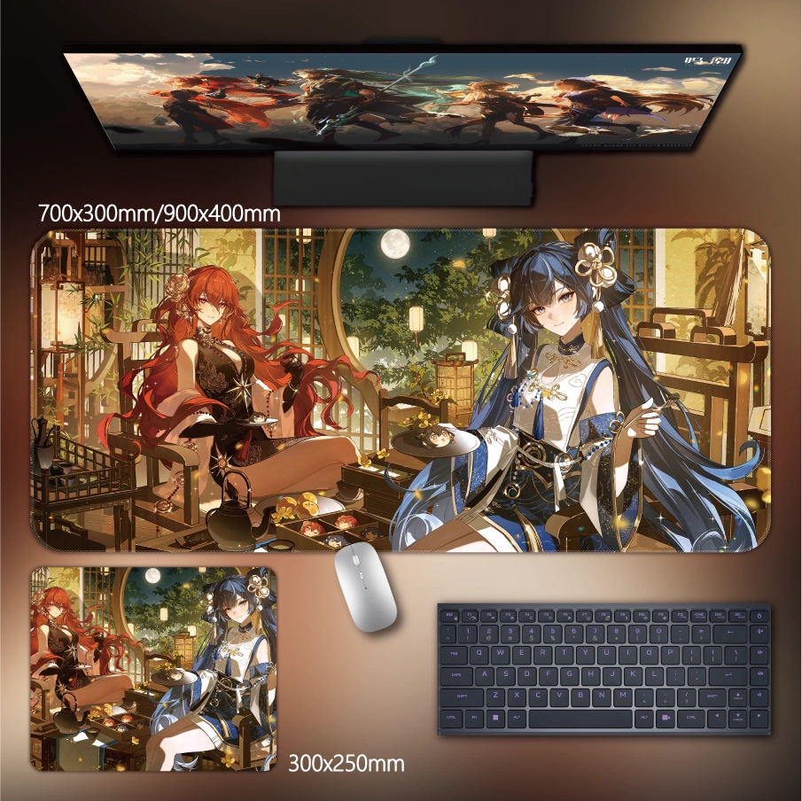 Gamelife  Genshin Girl Anime Mouse Pad-Contains 15 items