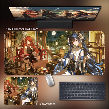 Gamelife  Genshin Girl Anime Mouse Pad-Contains 15 items