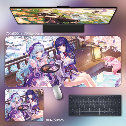 Gamelife  Genshin Impact beauties Anime Mouse Pad-Contains 15 items