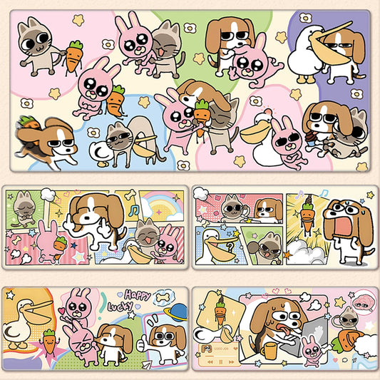 Gamelife Crazy Three Animals Mouse Pad-Contains 15 items