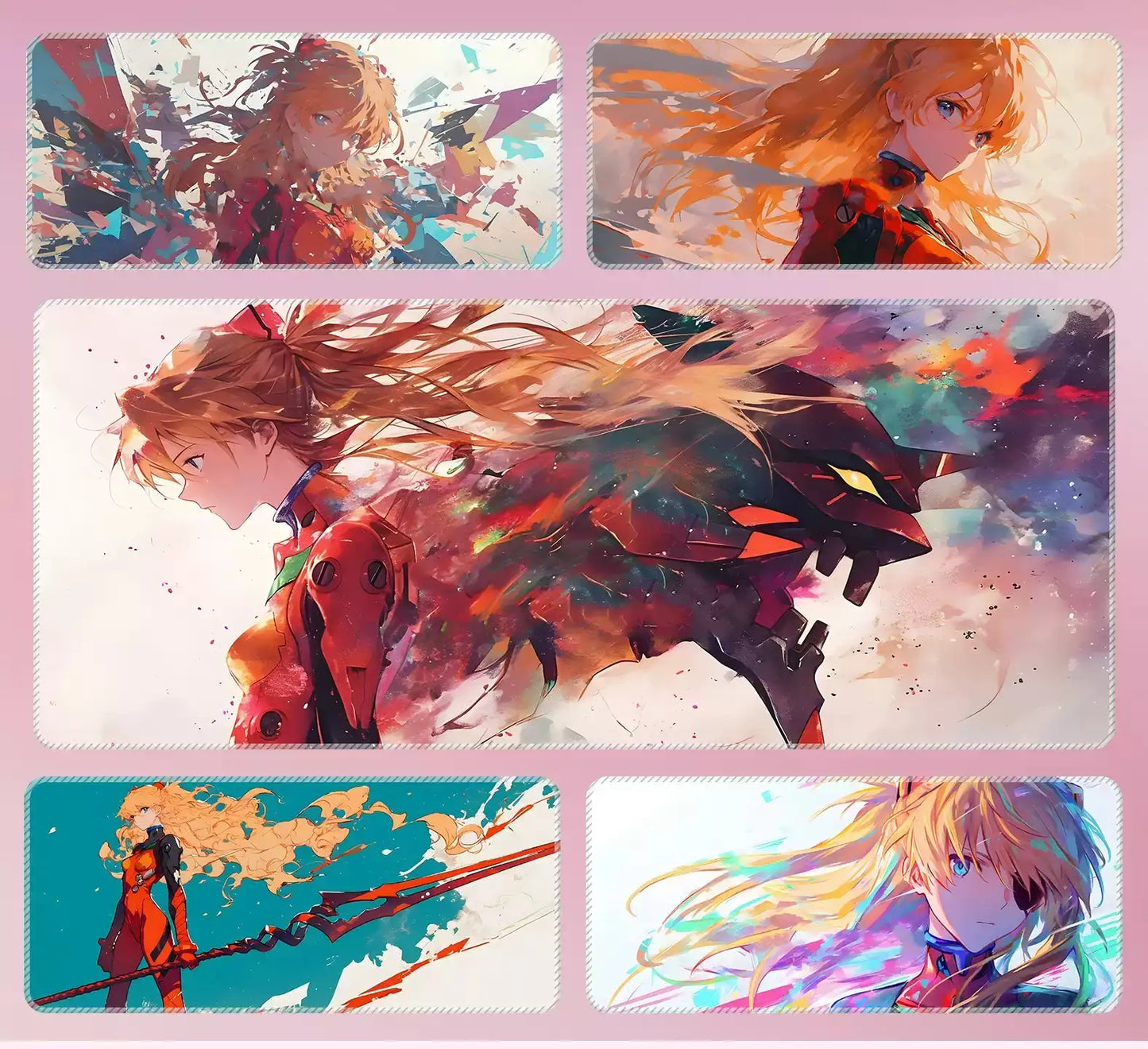 Gamelife Asuka close-up Anime Mouse Pad-Contains 15 items