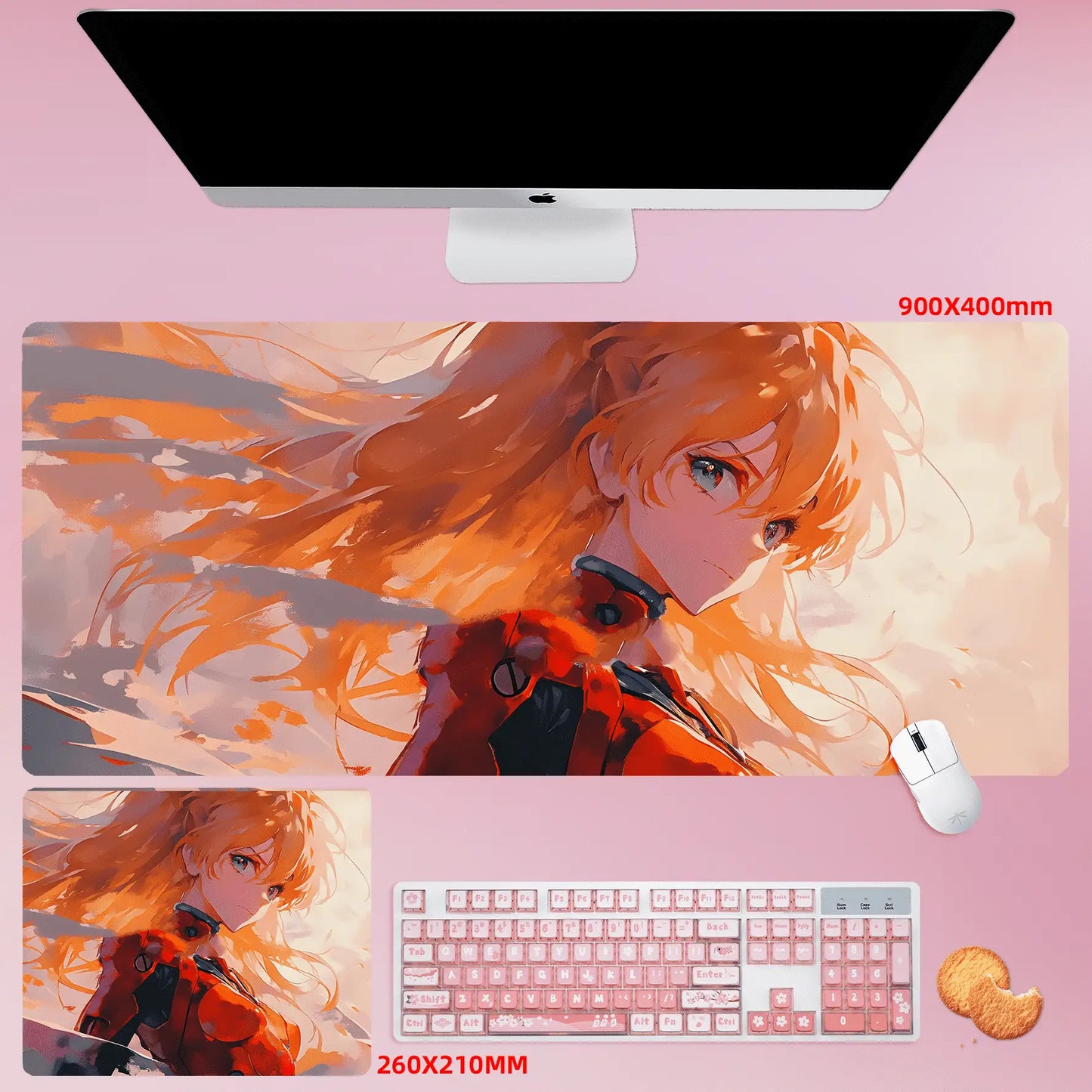 Gamelife Asuka close-up Anime Mouse Pad-Contains 15 items