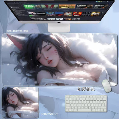 Gamelife  LOL girl Anime Mouse Pad-Contains 15 items