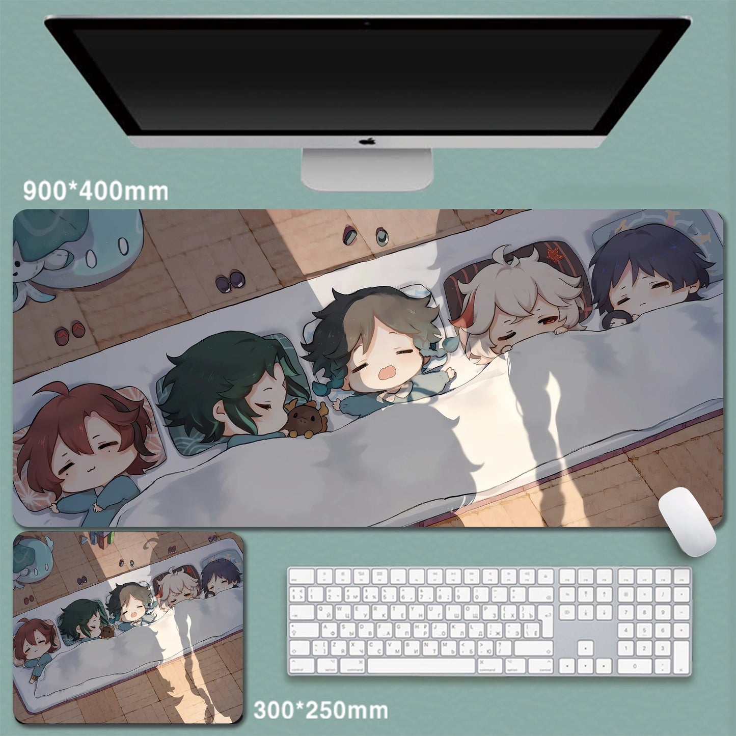 Gamelife Genshin Impact Anime Mouse Pad-Contains 15 items