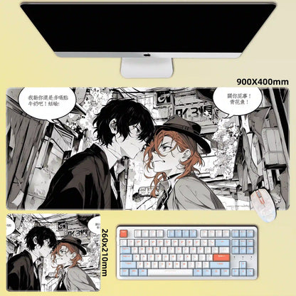 Gamelife No Longer Human Anime Mouse Pad-Contains 15 items