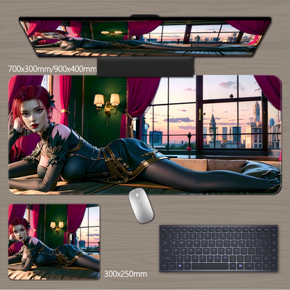 Gamelife  3D beauty Anime Mouse Pad-Contains 15 items