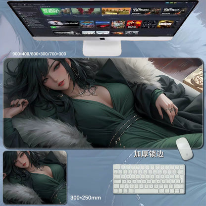 Gamelife  Anime Girl Mouse Pad-Contains 15 items