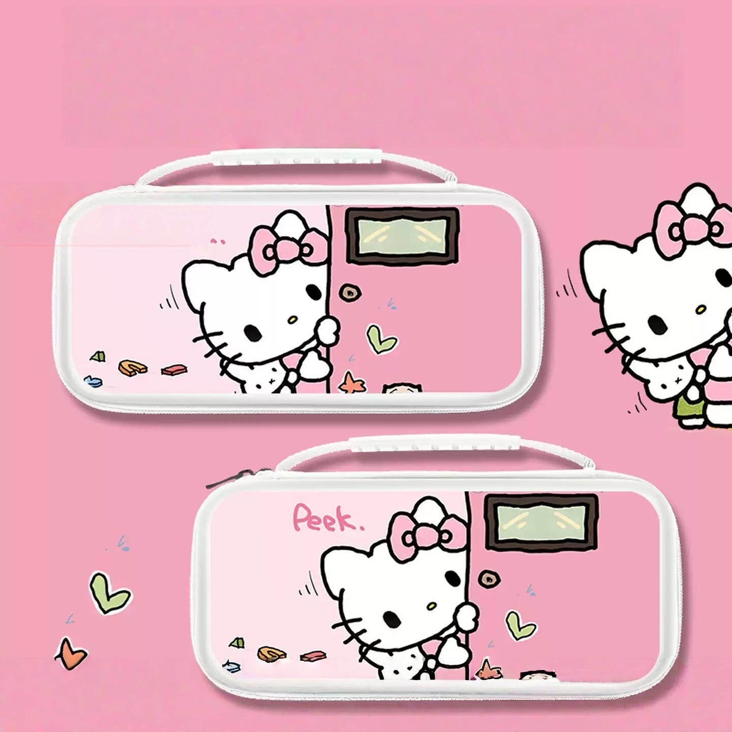 Gamelife Hello Kitty probe Carrying Case-For NS2、NS1、Oled、Lite