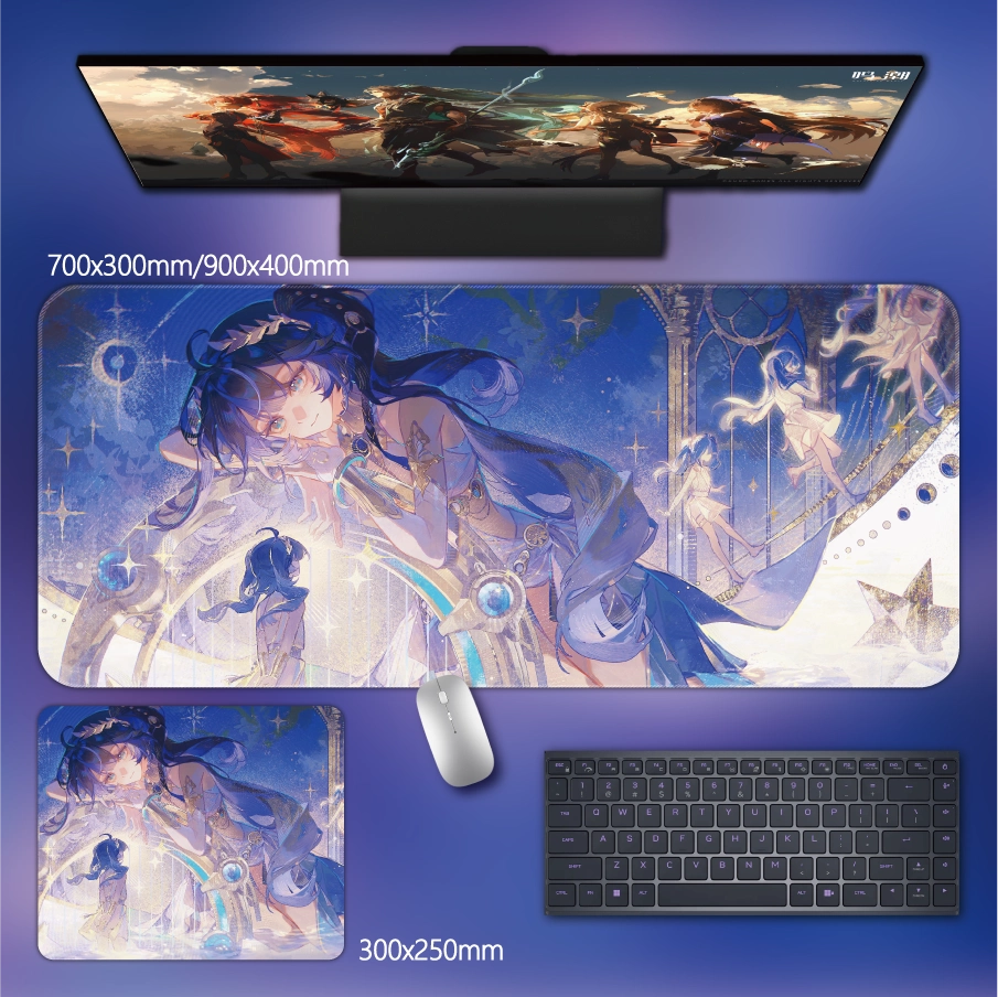 Gamelife  Genshin Girl Anime Mouse Pad-Contains 15 items