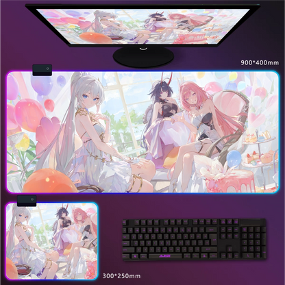 Gamelife  Genshin Impact beauties Anime Mouse Pad-Contains 15 items