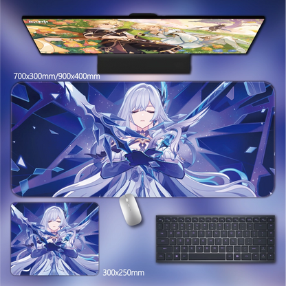 Gamelife  Genshin Impact beauties Anime Mouse Pad-Contains 15 items