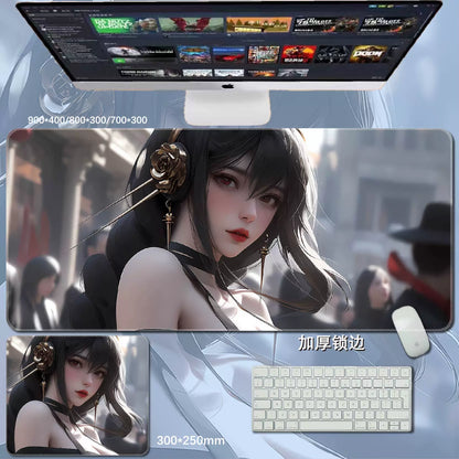 Gamelife  Anime Girl Mouse Pad-Contains 15 items