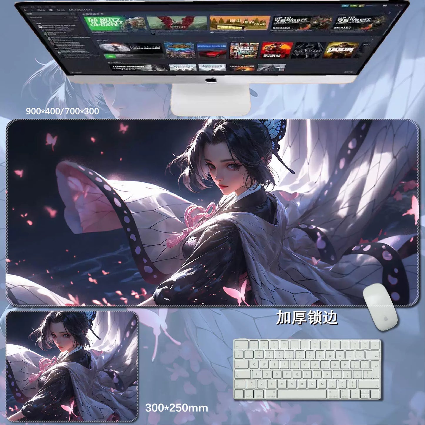 Gamelife  Demon Slayer Anime Mouse Pad-Contains 15 items