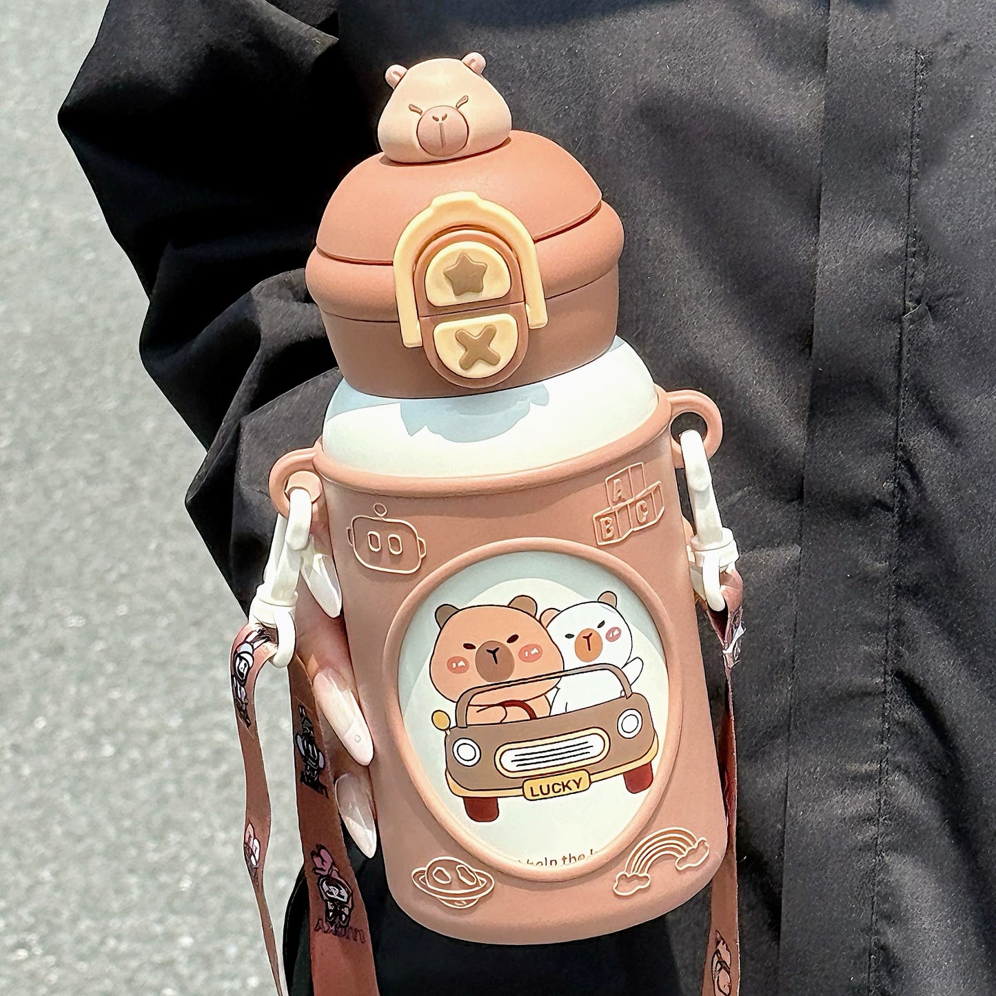 Gamelife Labubu Cute Water Bottle