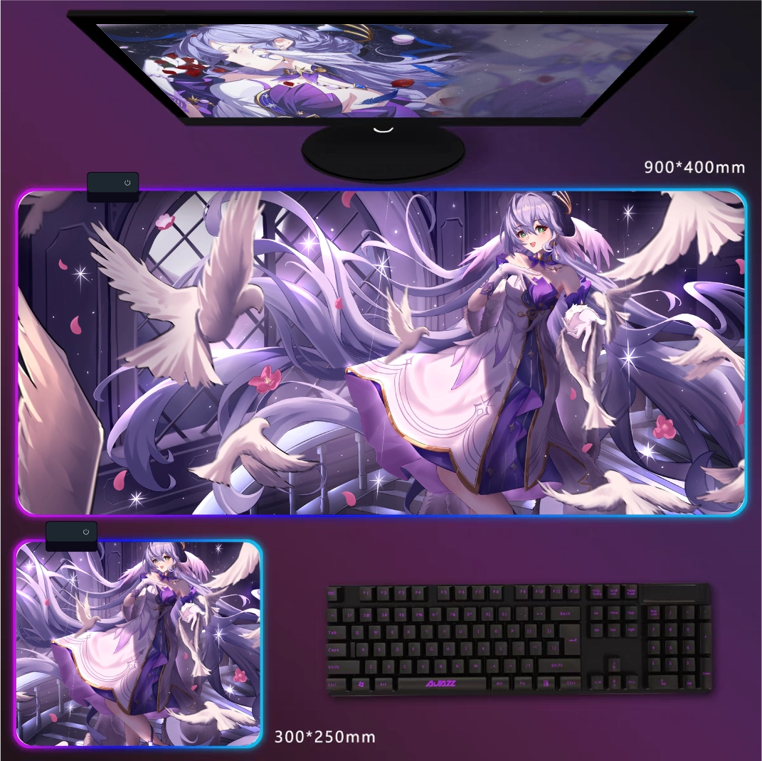 Gamelife  Genshin Impact girl Anime Mouse Pad-Contains 15 items