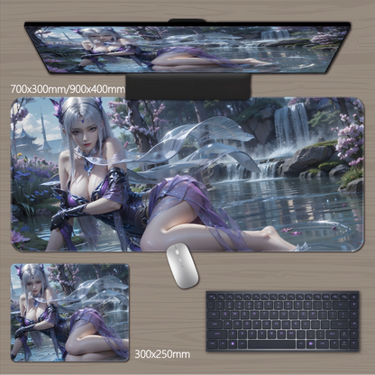 Gamelife  3D beauty Anime Mouse Pad-Contains 15 items