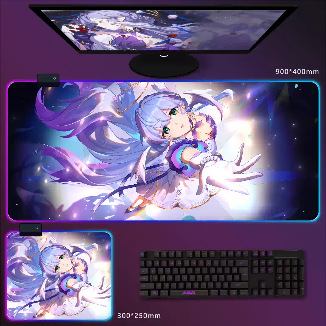 Gamelife  Genshin Impact girl Anime Mouse Pad-Contains 15 items