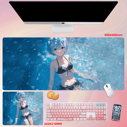 Gamelife Swimsuit Asuka Anime Mouse Pad-Contains 15 items