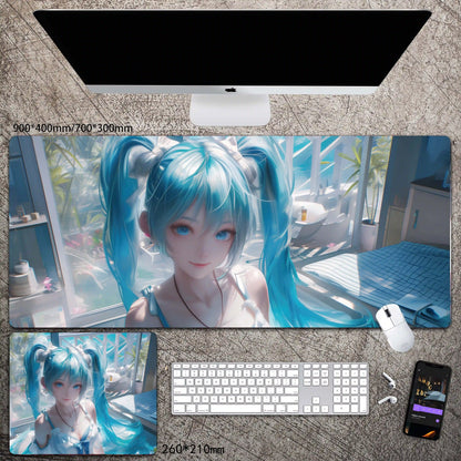 Gamelife Hatsune Miku Anime Mouse Pad-Contains 15 items