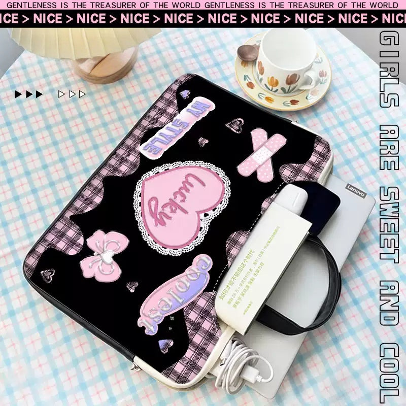 Gamelife Girls Sweet Cool Style All-match Laptop Bag 15.6 Inch