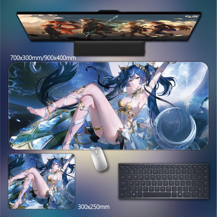 Gamelife  Genshin Girl Anime Mouse Pad-Contains 15 items