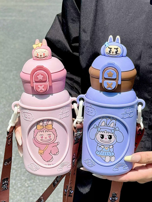 Gamelife Labubu Cute Water Bottle