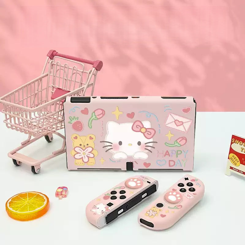 Gamelife Hellokitty Switch Protective case-For NS1、Oled