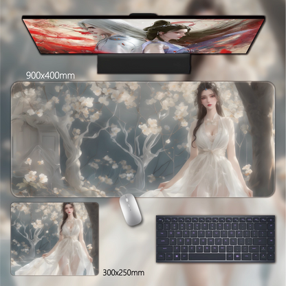 Gamelife  Beautiful immortal woman Anime Mouse Pad-Contains 15 items