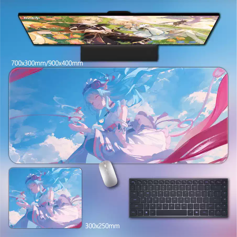 Gamelife  Genshin Impact beauties Anime Mouse Pad-Contains 15 items