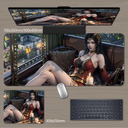 Gamelife  3D beauty Anime Mouse Pad-Contains 15 items
