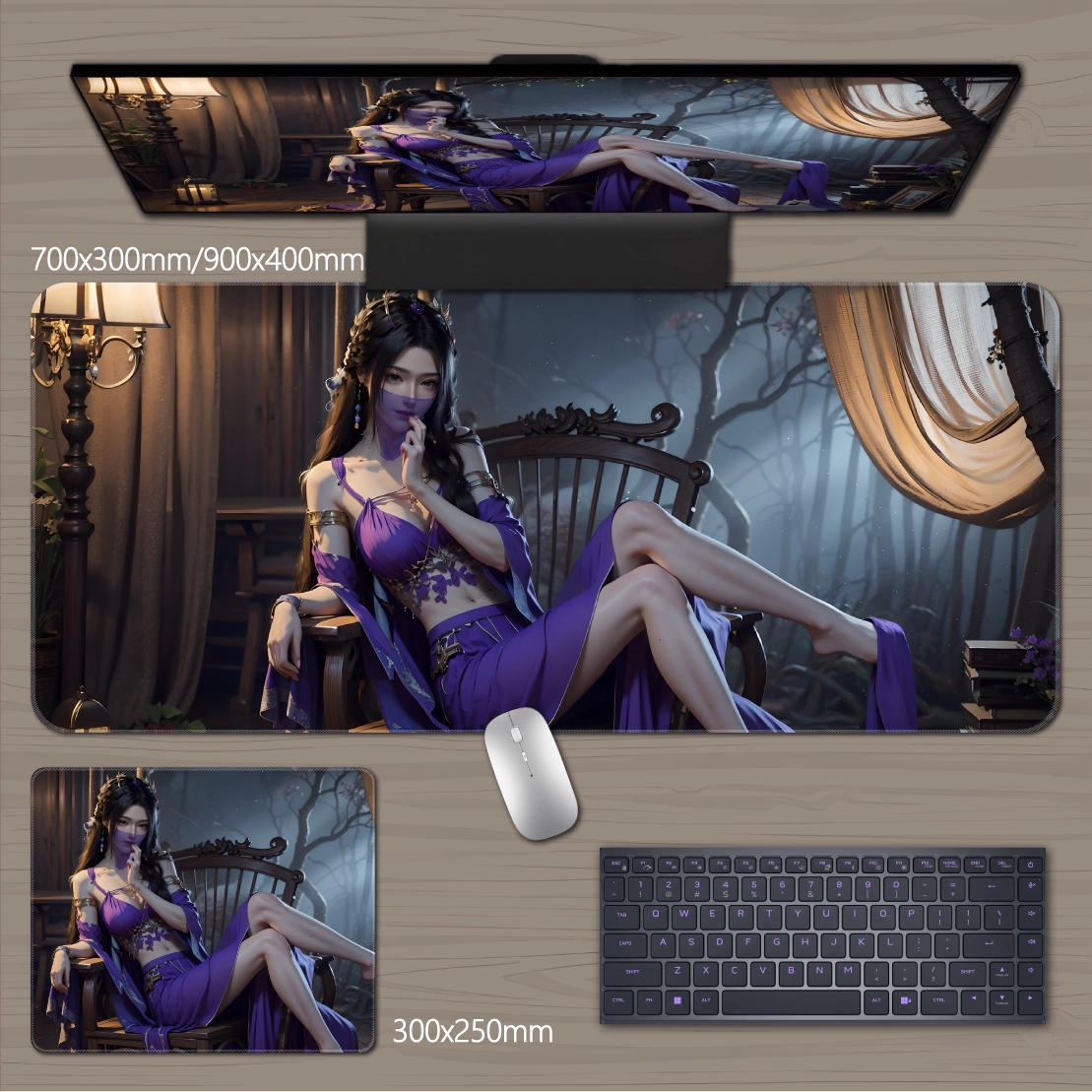 Gamelife  Mortal Cultivator Anime Mouse Pad-Contains 15 items