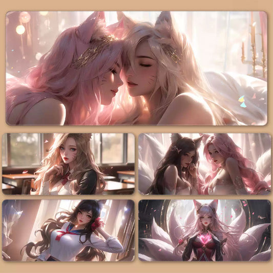Gamelife  League of Legends Ahri Anime Mouse Pad-Contains 15 items