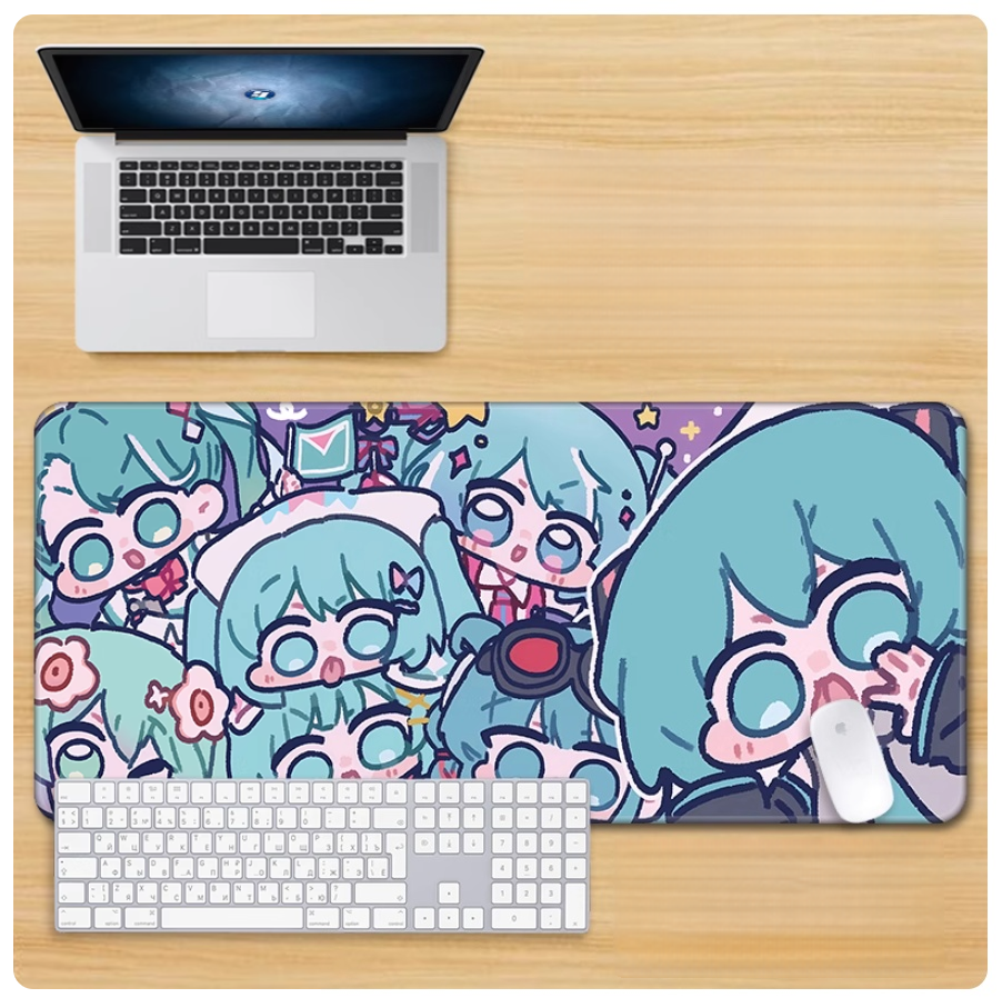 Gamelife Hatsune Miku Mouse Pad - Oversized Cute Anime