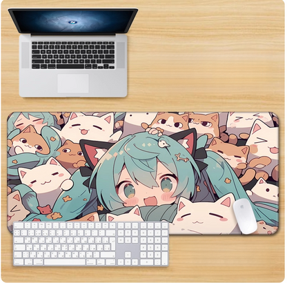 Gamelife Hatsune Miku Mouse Pad - Oversized Cute Anime