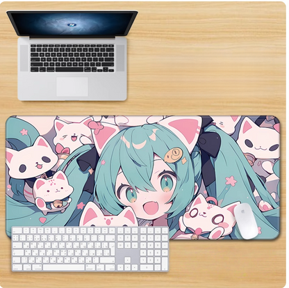 Gamelife Hatsune Miku Mouse Pad - Oversized Cute Anime