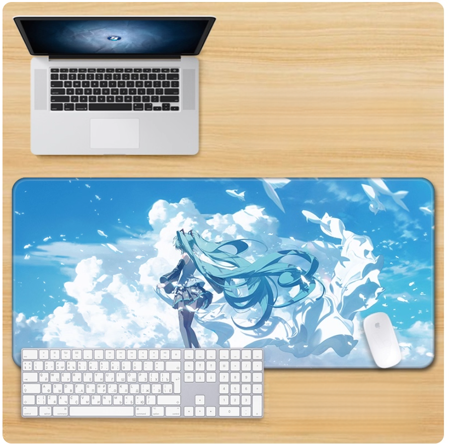 Gamelife Hatsune Miku Mouse Pad - Oversized Cute Anime