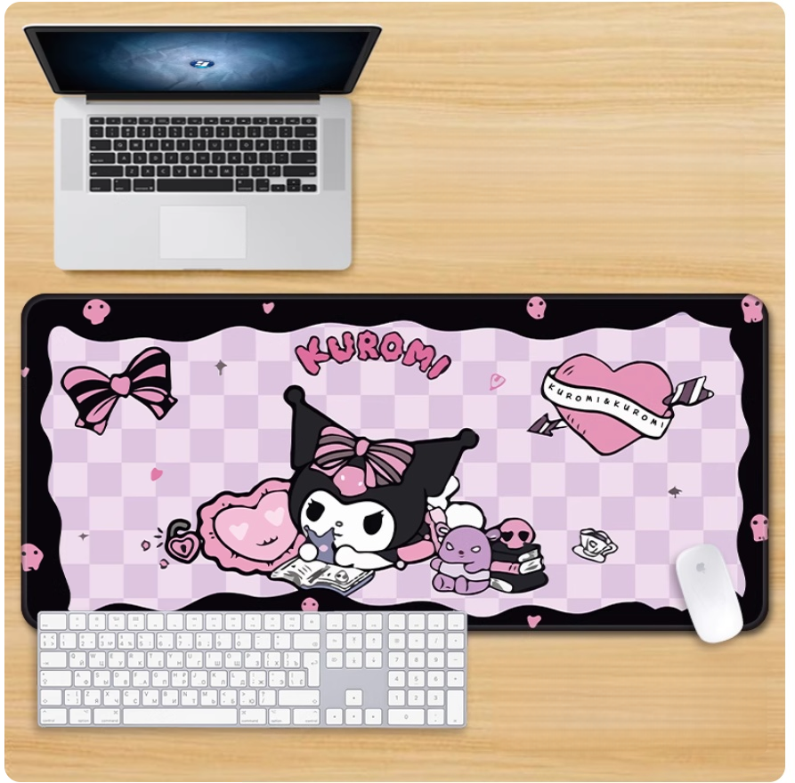 Gamelife Kuromi Mouse Pad - Cute Large Size for Girls