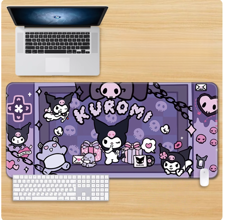 Gamelife Kuromi Mouse Pad - Cute Large Size for Girls