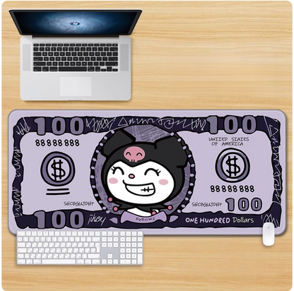 Gamelife Kuromi Mouse Pad - Cute Large Size for Girls