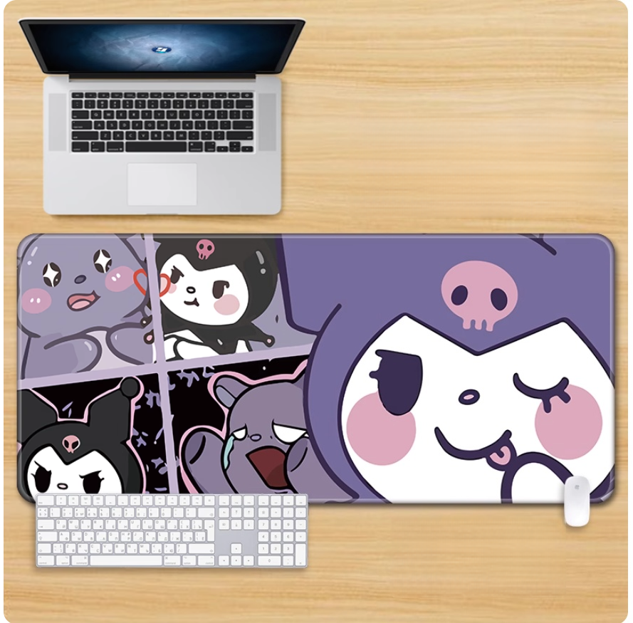 Gamelife Kuromi Mouse Pad - Cute Large Size for Girls