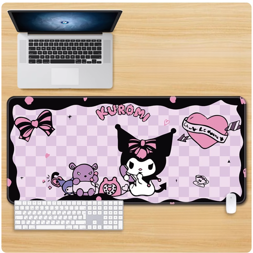 Gamelife Kuromi Mouse Pad - Cute Large Size for Girls
