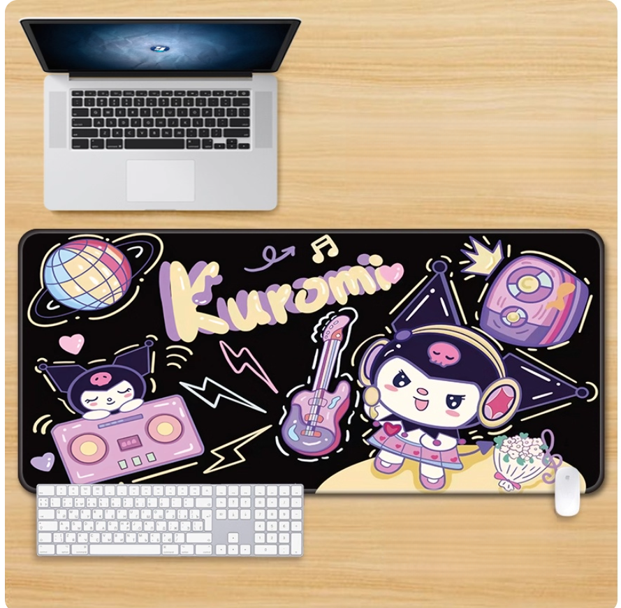 Gamelife Kuromi Mouse Pad - Cute Large Size for Girls