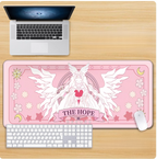 Gamelife Magical Girl Sakura Mouse Pad - Extra Large Magic Circle Pink