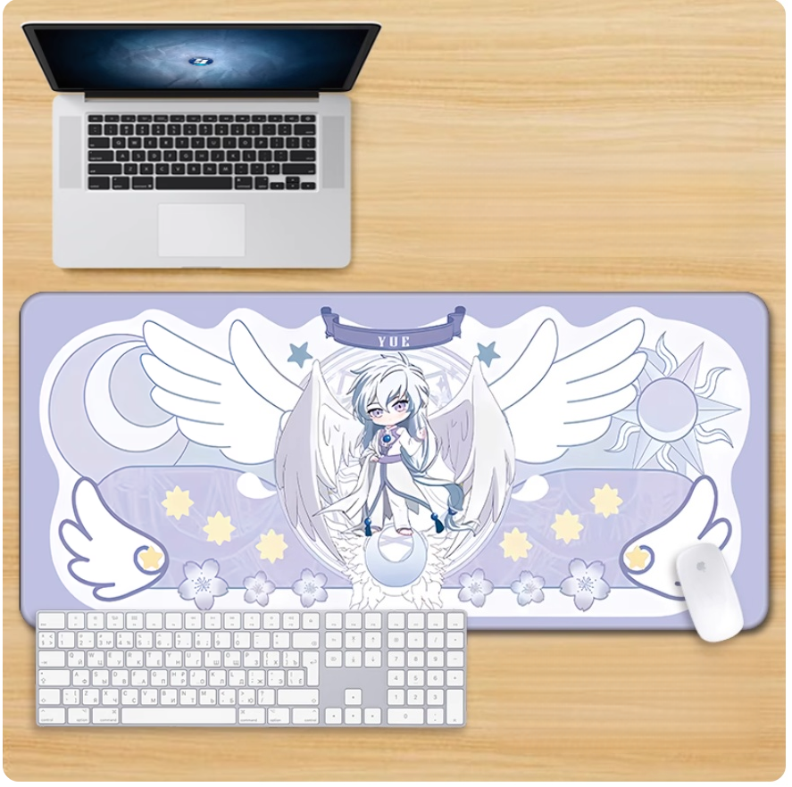 Gamelife Magical Girl Sakura Mouse Pad - Extra Large Magic Circle Pink
