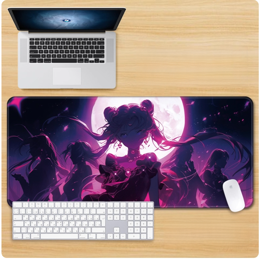 Gamelife Sailor Moon Mouse Pad - Oversized Sailor Moon for Girls