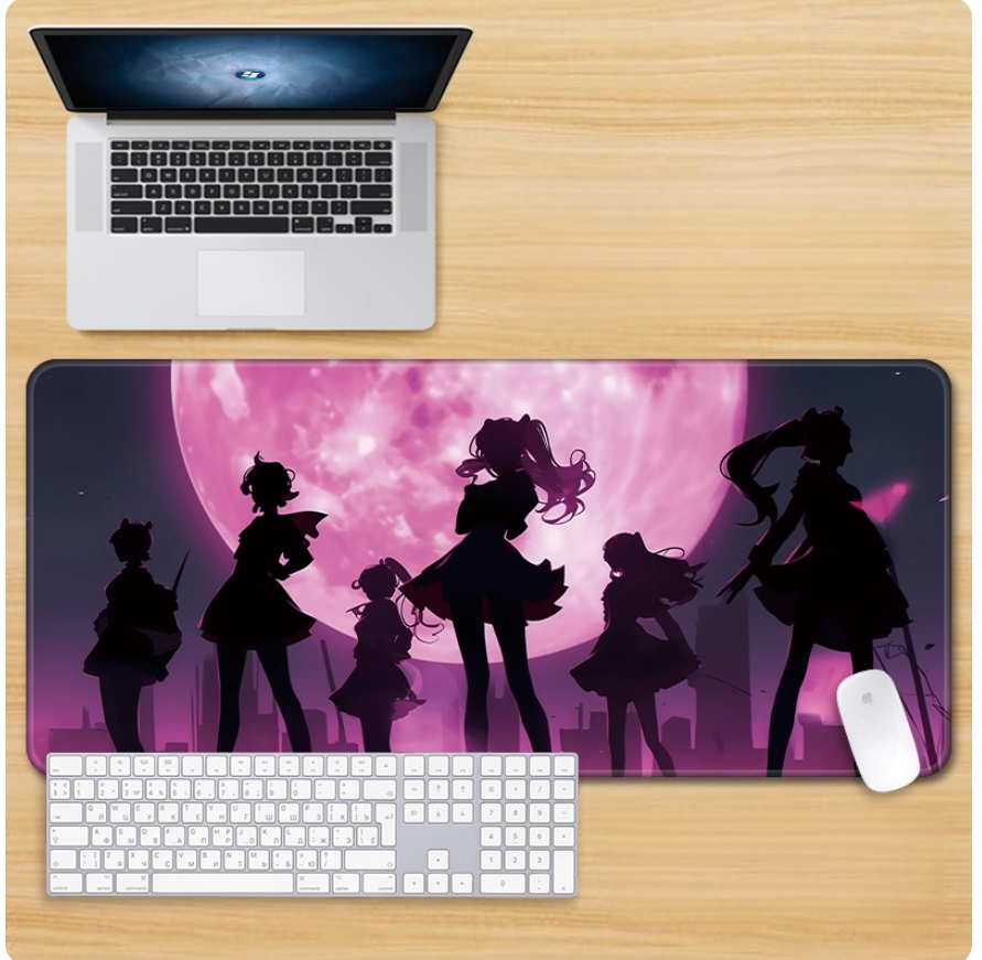 Gamelife Sailor Moon Mouse Pad - Oversized Sailor Moon for Girls